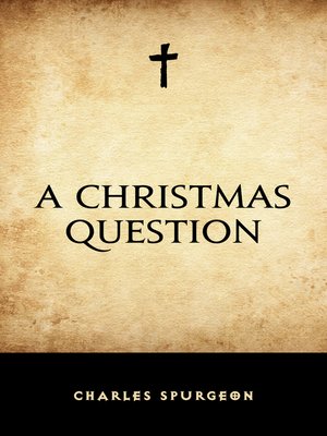 cover image of A Christmas Question